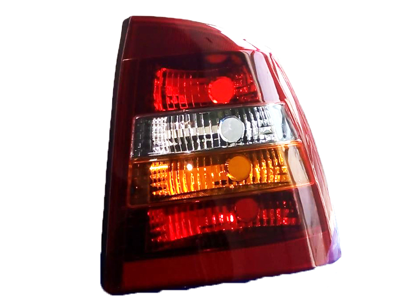 [CHAST00CALTYABOR] CALAVERA CHEVROLET ASTRA DE 2000 AL 2003 ROJO/BCO/AMBAR CLARA 4 PTAS S/ARNES DER HGO  (10072)