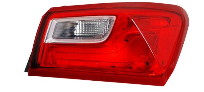 [11-6925-A0-1A] CALAVERA CHEVROLET MALIBU 2016 AL 2019 C/ARNES EXT DER TYC