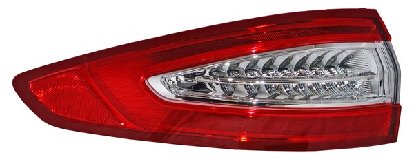 [11-6690-C0-1A] CALAVERA FORD FUSION 2013 AL 2016 TITANIUM 4 PTAS LEDS EXT IZQ TYC 