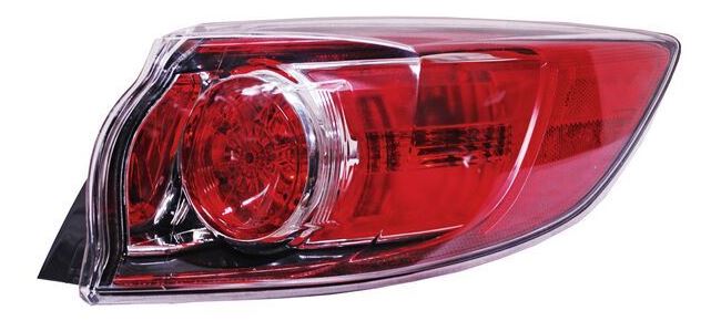 [11-B969-00-1A] CALAVERA MAZDA 3 2010 AL 2013 5 PTAS C/FOCO EXT DER TYC