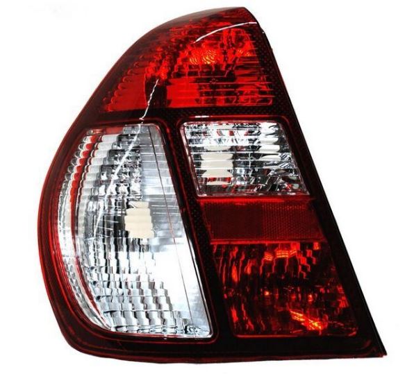 [CANI-PL07-CN2] CALAVERA NISSAN PLATINA 2007 AL 2010 ROJO/BCO S/ARNES IZQ (915)