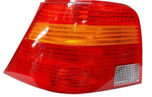 CALAVERA VOLKSWAGEN GOLF DE 2000 AL 2004 ROJO/BCO/AMBAR S/ARNES IZQ HGO N4  (128002)