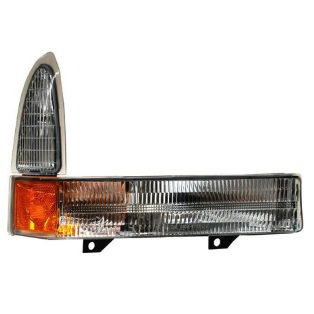 [12-5067-B1-1N] CUARTO ESQUINA (PUNTA) FRONT FORD SUPER DUTY DE 1999 AL 2004 / EXCURSION DE 2000 AL 2004 AMBAR / BCO DER TYC  (2834)