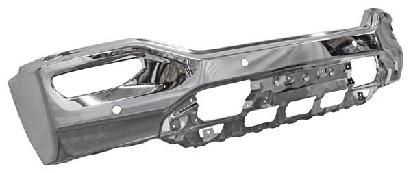 [DDCGM16CS] DEFENSA GMC SIERRA 16-18 CROM P/FARO AUX C/HOYO P/SENSOR DEL TW