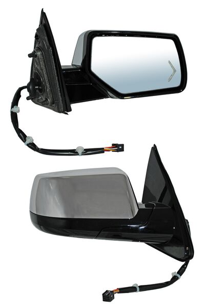 [ELCPU14ER7] ESPEJO CHEVROLET PU 14-18 ELECT C/DESEMP C/MEM C/LUZ INF C/DIRECC CROM DER