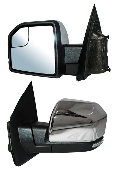 ESPEJO FORD PU / F150 15-20 ELECT CROM C/LUZ INF LED C/MEM C/DIRECC C/DESEMP C/PUNTO CIEGO AUTOABATIBLE IZQ TW