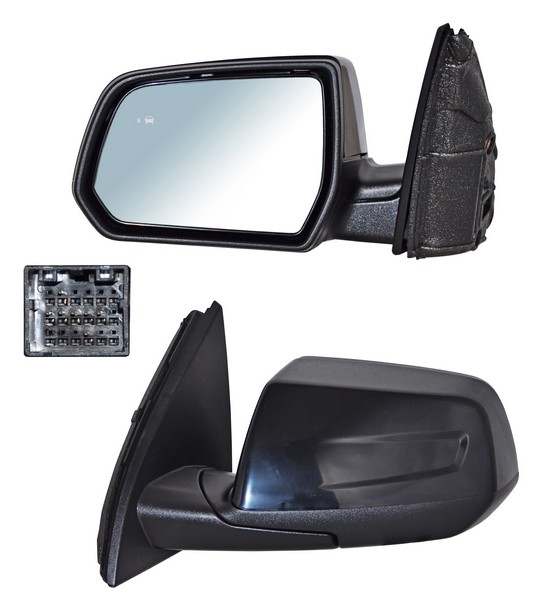 ESPEJO GMC ACADIA/ DENALLI 17-20 ELECT P/PINT C/DESEMP C/SENSOR PUNTO CIEGO 7 PINES IZQ TW