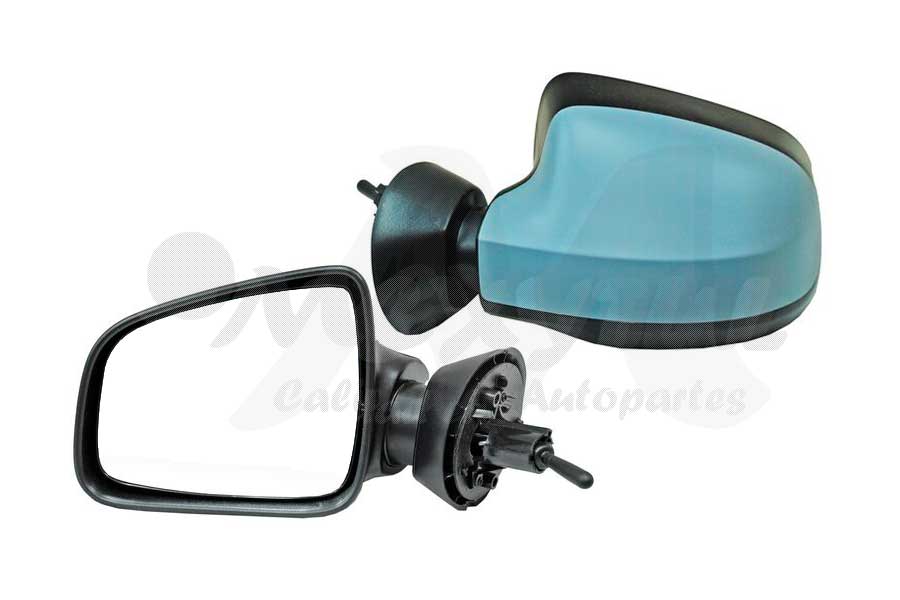 ESPEJO RENAULT SANDERO/ STEPWAY DE 2010 AL 2014/ DUSTER DE 2013 AL 2015 C/CONT MAN P/PINT IZQ (126107) TW