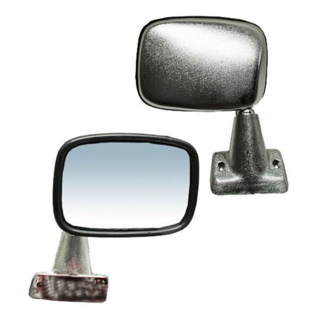 ESPEJO TOYOTA PU 84-88 S/CONT CROM C/CUELLO DER