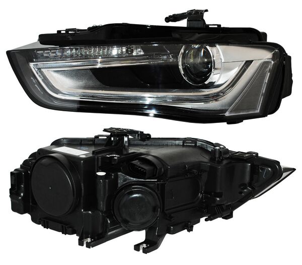 [20-E182-06-2B] FARO AUDI A4 2013 AL 2016 LEDS ELECT C/MOTOR IZQ TYC