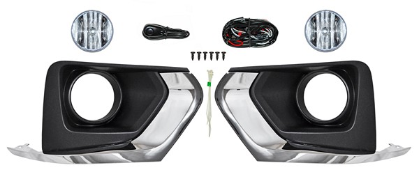 [CV974] FARO AUX (NIEBLA) CHEVROLET TRAVERSE DE 2018 AL 2020 C/REJILLA JGO 2 PZAS TW
