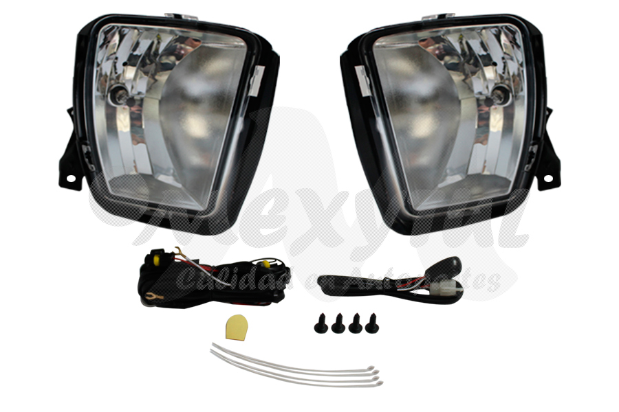 [DOPU13FAAHGLR] FARO AUX (NIEBLA) DODGE PU DE 2013 AL 2014 C/BASE JGO HGO (132564) EX+