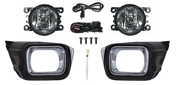 [FD9900E] FARO AUX (NIEBLA) FORD RANGER DE 2020 C/REJILLA F/CROM JGO 2 PZAS TW