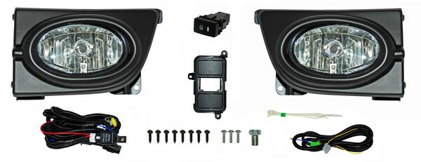 [HOCIV06FARAUXJGO] FARO AUX (NIEBLA) HONDA CIVIC DE 2006 AL 2008 4 PTAS C/REJILLA JGO HGO TW