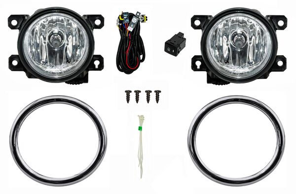 [HOPIL12FAACAC] FARO AUX (NIEBLA) HONDA PILOT DE 2012 AL 2014 C/ARO CROM TW