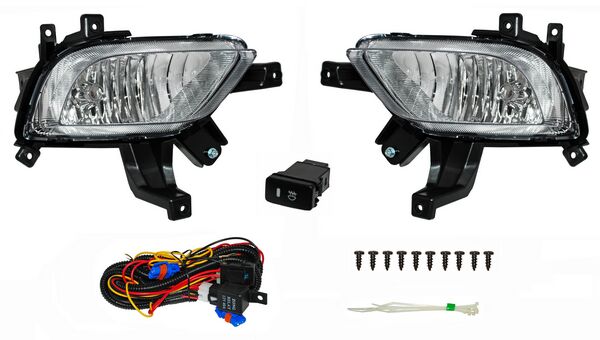 [KA598] FARO AUX (NIEBLA) KIA FORTE 16/ AMER 14-16 C/BASE JGO 2 PZAS TW