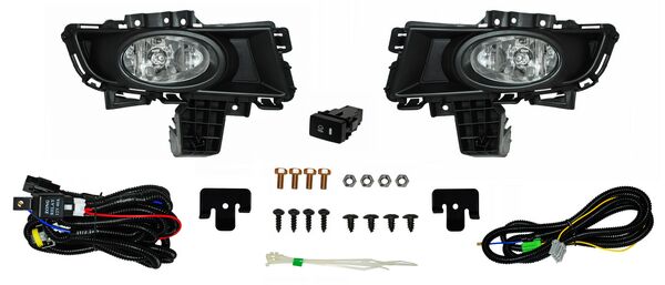 [FNM306] FARO AUX (NIEBLA) MAZDA 3 06-09 C/REJILLA JGO 2 PZAS