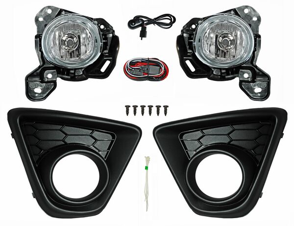 [MZ592] FARO AUX (NIEBLA) MAZDA CX5 13-15 C/REJILLA JGO