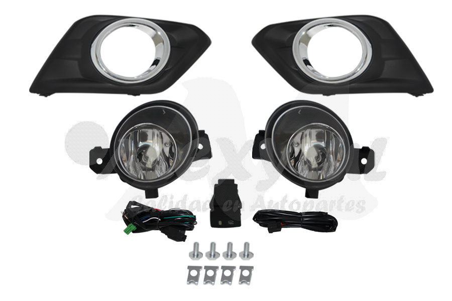 [NIXTR14FAAHGLR] FARO AUX (NIEBLA) NISSAN XTRAIL DE 2015 AL 2017 C/REJILLA JGO CN (132688)