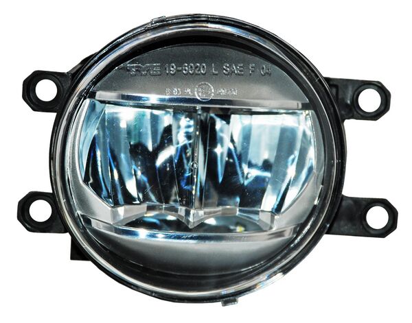 [19-6118-00-9B] FARO AUX (NIEBLA) TOYOTA CHR 18-19 LEDS C/BASE IZQ TYC TW 