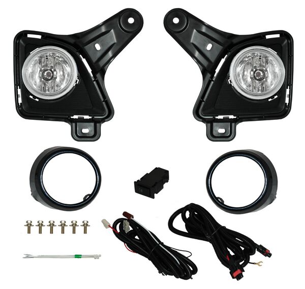 [TY487] FARO AUX (NIEBLA) TOYOTA HIACE 06-10 C/REJILLA JGO 2 PZAS