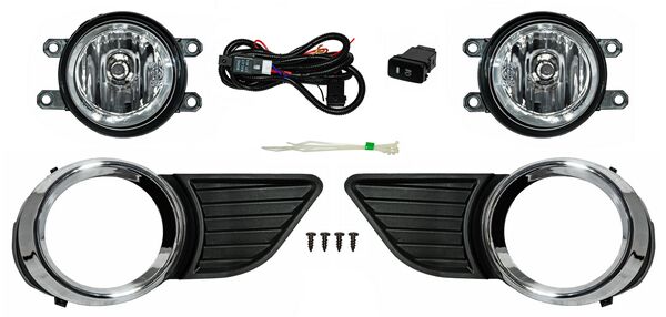 [TY350] FARO AUX (NIEBLA) TOYOTA SIENNA 11-17 C/REJILLA F/CROM JGO 2 PZAS TW