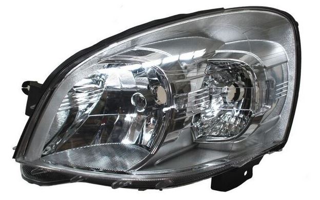 [20-B674-05-6B] FARO CHEVROLET CHEVY C3 2009 AL 2012 FONDO CROM IZQ TYC