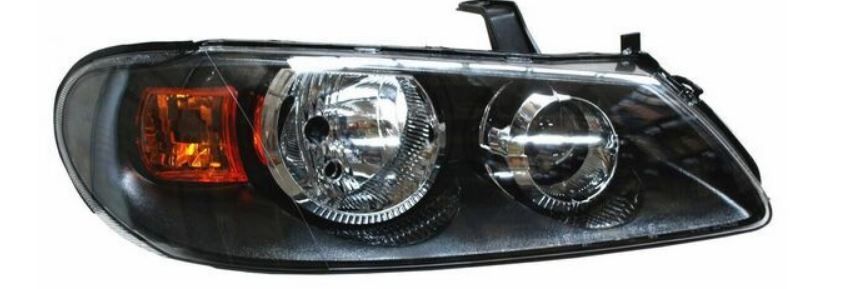 [20-A365-05-2B] FARO NISSAN ALMERA 2003 AL 2005 FONDO NEG DER TYC