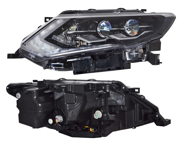 [20-G584-06-9B] FARO NISSAN XTRAIL 2018 AL 2019 EXCLUSIVE ELECT C/MOTOR LEDS IZQ TYC