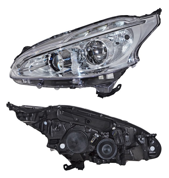 FARO PEUGEOT 208 2013 AL 2015 LEDS IZQ TYC