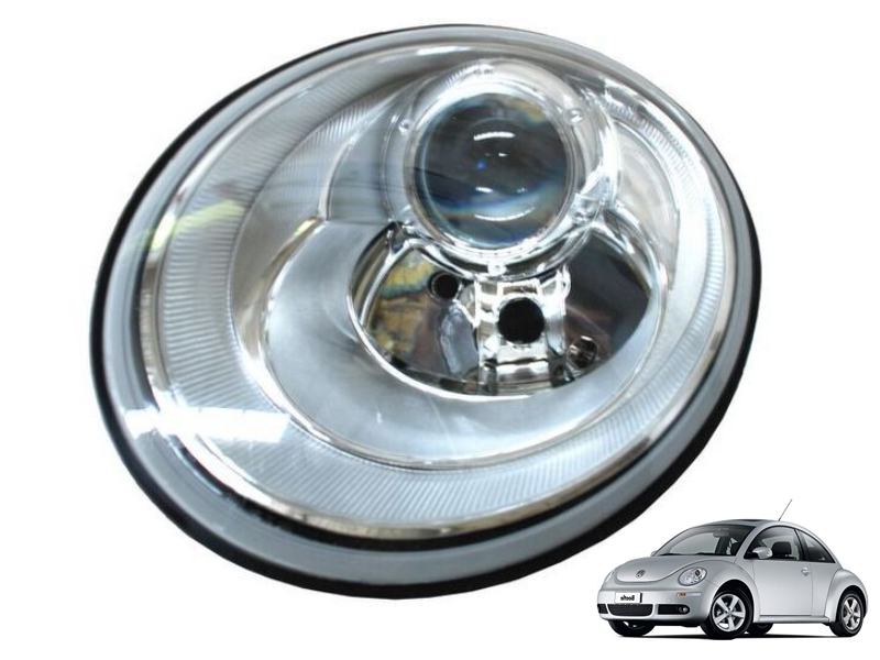FARO VOLKSWAGEN BETTLE 2006 AL 2011 8 PIN C/MOTOR IZQ TYC