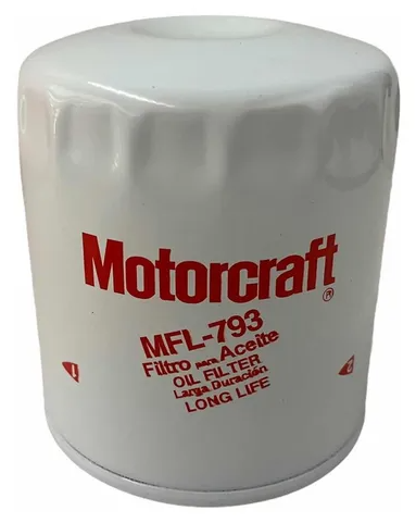 FILTRO ACEITE DODGE STRATUS DE 1995 AL 2001 2.4 / NEON DE 1995 AL 2010 2.0 FORD TRUCK ECOSPORT DE 2003 AL 2010 2.0 / FIESTA DE 2005 1.6 / MONDEO 01 2.0 (GONHER GP-58) MOTORCRAFT COD. MFL-793 (125106)