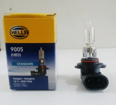 FOCO 9005 (HB3) 12V 65W ESTANDAR HALÓGENO HELLA 1 PZA