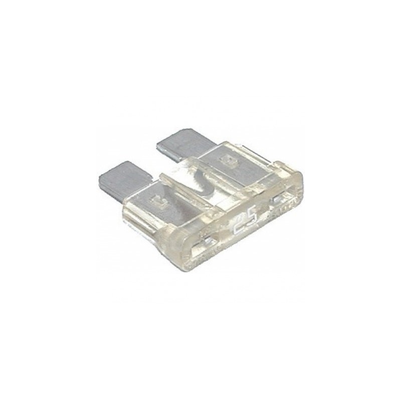 FUSIBLE CLAVIJA ESTANDAR 25 A BCO