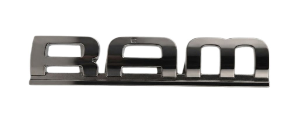 [CHRAMINSLET] INSIGNIA ORIGINAL LETRAS LAT DODGE RAM 19-21 2500-5500 CROM