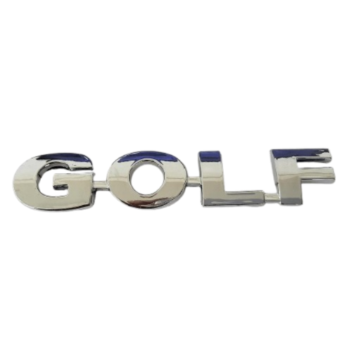 [GOA4VOLINLET] INSIGNIA ORIGINAL LETRAS TRAS VOLKSWAGEN GOLF A4 98-04 CROM ( V-037)