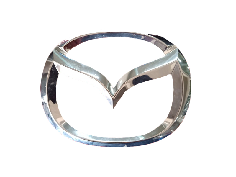 [AUINPG] INSIGNIA ORIGINAL PARRILLA MAZDA CX9 07-09 CROM SEMINUEVA