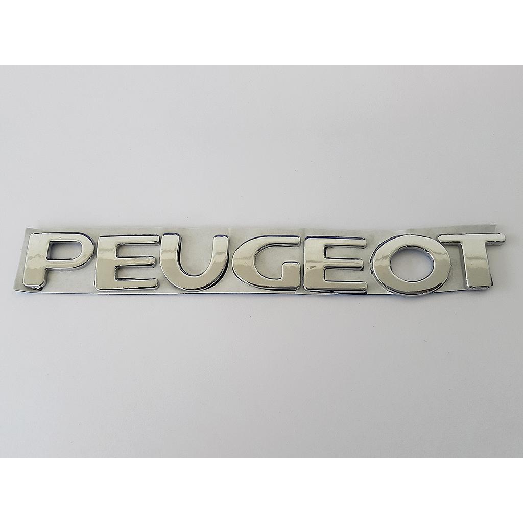 INSIGNIA ORIGINAL PEUGEOT LETRAS TRAS ( PE-003)