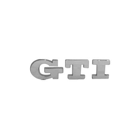 INSIGNIA ORIGINAL VOLKSWAGEN GTI A5 DE 2008 AL 2013 LETRAS CROMDAS (V-066)