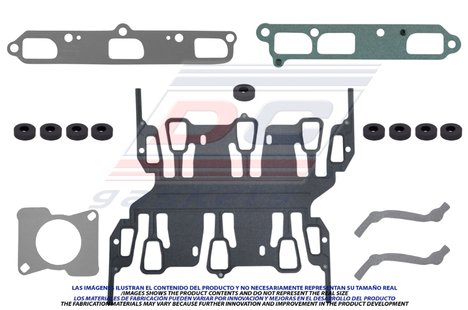 JUNTA MULTIPLE DE ADMISION CHEVROLET CENTURY CUTLASS BUIK REGAL CIMARRON CAVALIER CELEBRETY PONTIAC 600 GRAN PRIX DE 1987 AL 1996 PLENO V6 2.8 3.1 DC COD. MS4141A(115672)