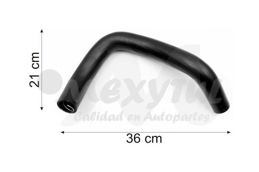 [UMAR5087] MANGUERA RADIADOR DODGE DART DE 1978 AL 1982 INF COD. 5087 CH111232 (132780)