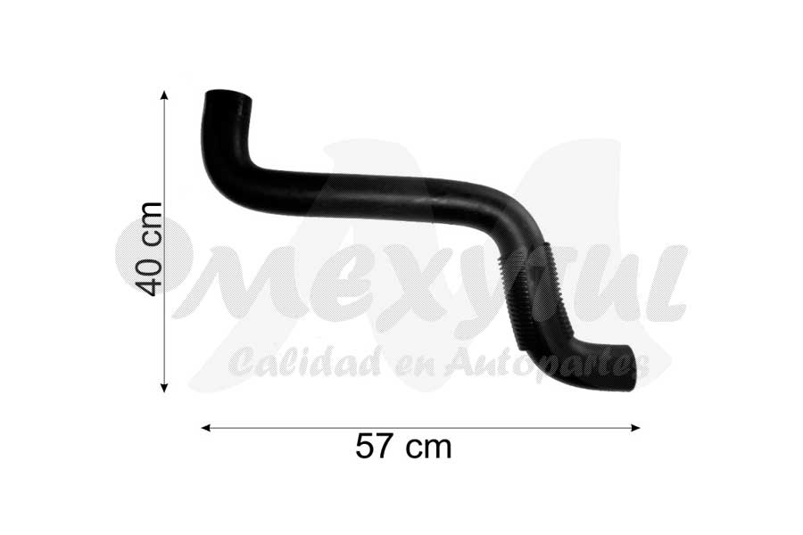 MANGUERA RADIADOR FORD WINDSTAR DE 1996 AL 2001 SUP V6 3.8LTS COD. 3778 (132719)