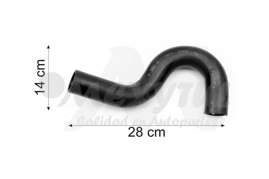 [UMAR2954] MANGUERA RADIADOR NISSAN ALTIMA SUP COD 3954 21356 (132805)