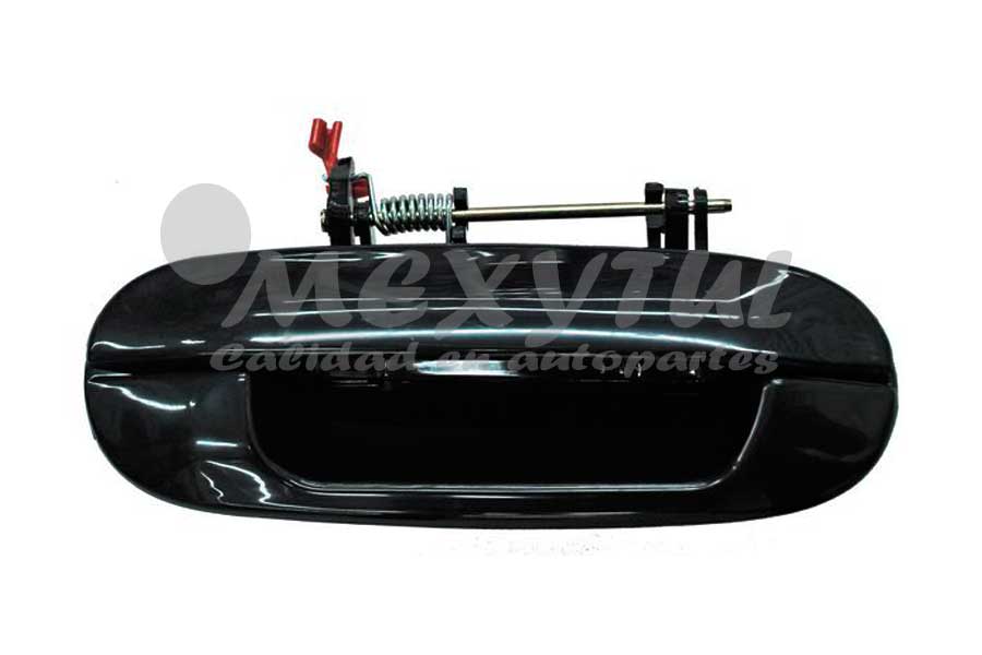 [CHTRA02MEXLSTL] MANIJA EXT CHEVROLET TRAIL BLAZER / ENVOY XL / XUV DE 2002 AL 2012 DOS PERNOS PLAST LISA TRAS IZQ (5845) 