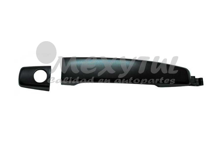 [CHVEC02MEXLSDR] MANIJA EXT CHEVROLET VECTRA DE 2002 AL 2009/ ZAFIRA DE 2006 AL 2008 PLAST LISA S/HOYO P/LLAVE DEL DER / TRAS IZQ/DER (5859) AE TW