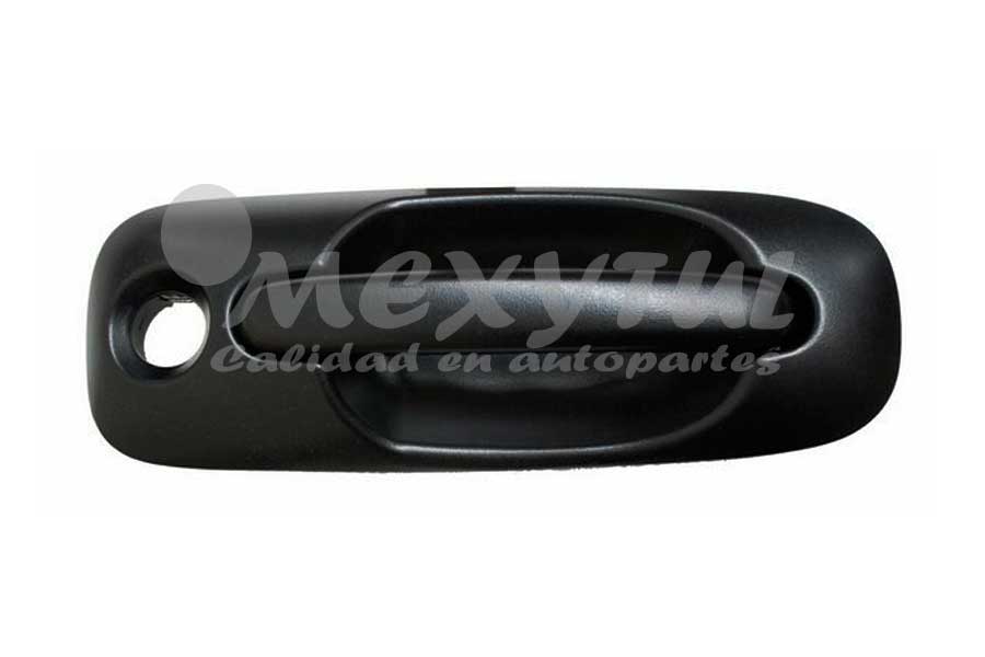 [DOVOY01MEXTXPCDL] MANIJA EXT DODGE VOYAGER / CARAVAN / TOWN AND COUNTRY DE 2000 AL 2008 C/HOYO P/LLAVE PLAST TEXT DEL IZQ (5923) TW 