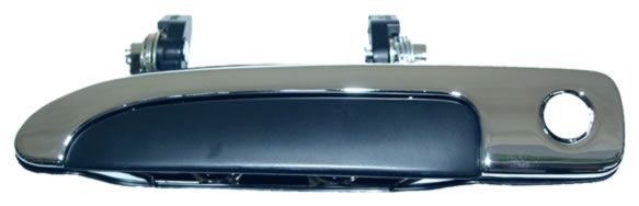 [FOGRA92MEXDL] MANIJA EXT FORD GRAND MARQUIS DE 1992 AL 2011 METAL CROM/NEG DEL IZQ (5967) AE TW