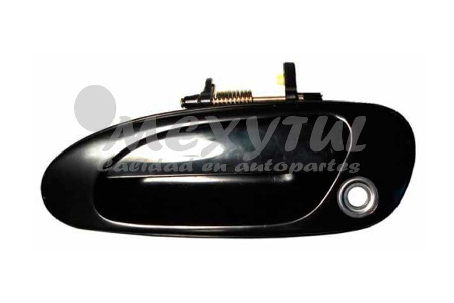 [HOACC94MEXDL] MANIJA EXT HONDA ACCORD DE 1994 AL 1997 NEG LISA C/HOYO IZQ (10797) *A