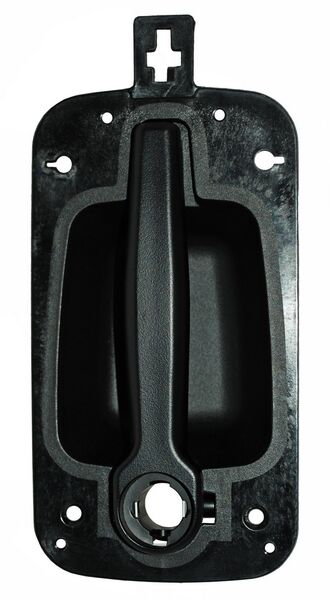 MANIJA EXT INTERNATIONAL DURASTAR 4300 08-13 PLAST NEG TEXT C/HOYO P/LLAVE DEL DER TW