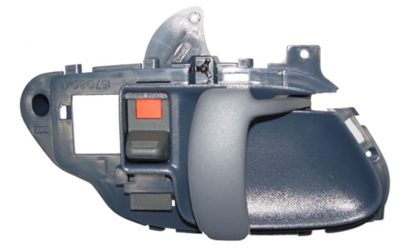 MANIJA INT CHEVROLET PU/ SUBURBAN/ BLAZER/ YUKON/ TAHOE/ ESCALADE 95-98 PLAST AZUL DER TW